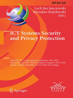 cover image of ICT Systems Security and Privacy Protection